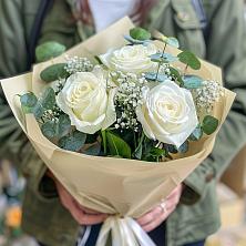Букет Нежные грёзы в Тукуе-Мектебе Букет цветов из: Розы в Тукуе-Мектебе